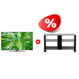 Комплект ТВ тумба Mart Рим 46″ + LED телевизор LG 65UQ81009LC