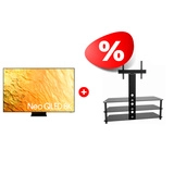 Комплект ТВ тумба ARG TP2003L 60″ + Neo QLED 8K телевизор Samsung QE75QN800BUXCE