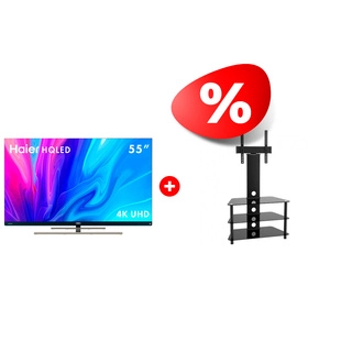 Комплект ТВ тумба ARG TP2003S 47″ + HQLED телевизор Haier 55 S7