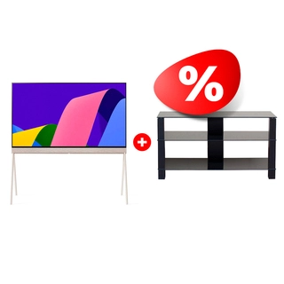 Жиынтық Mart сөресі Рим 46″ + LG lifestyle Рose OLED теледидары 55LX1Q6LA 