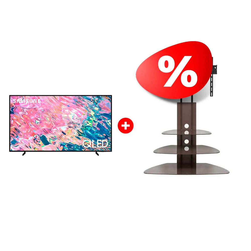 Жиынтық Mart сөресі Плаза-Консоль 50″ + QLED Samsung теледидары QE75Q60BAUXCE 