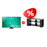 Комплект ТВ тумба Mart Готика 42″ + Neo QLED телевизор Samsung QE85QN85CAUXCE 