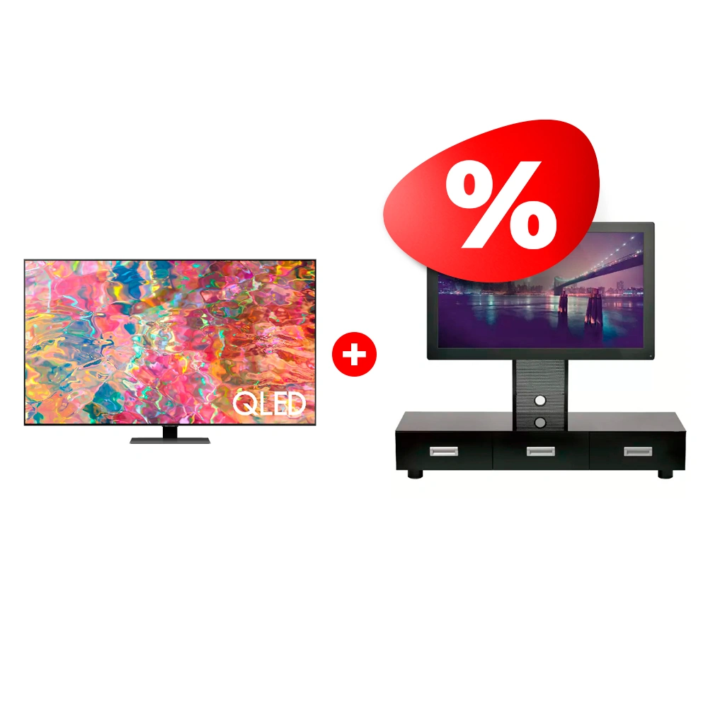 Жиынтық Mart сөресі Универсал 65″ + QLED Samsung теледидары QE75Q80BAUXCE 