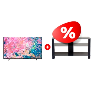 Комплект ТВ тумба Mart Рим 46″ + QLED телевизор Samsung QE85Q60BAUXCE 