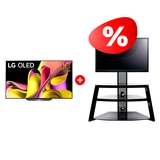 Жиынтық Mart сөресі Кристалл К 65″ + LG OLED теледидары  OLED55B3RLA 