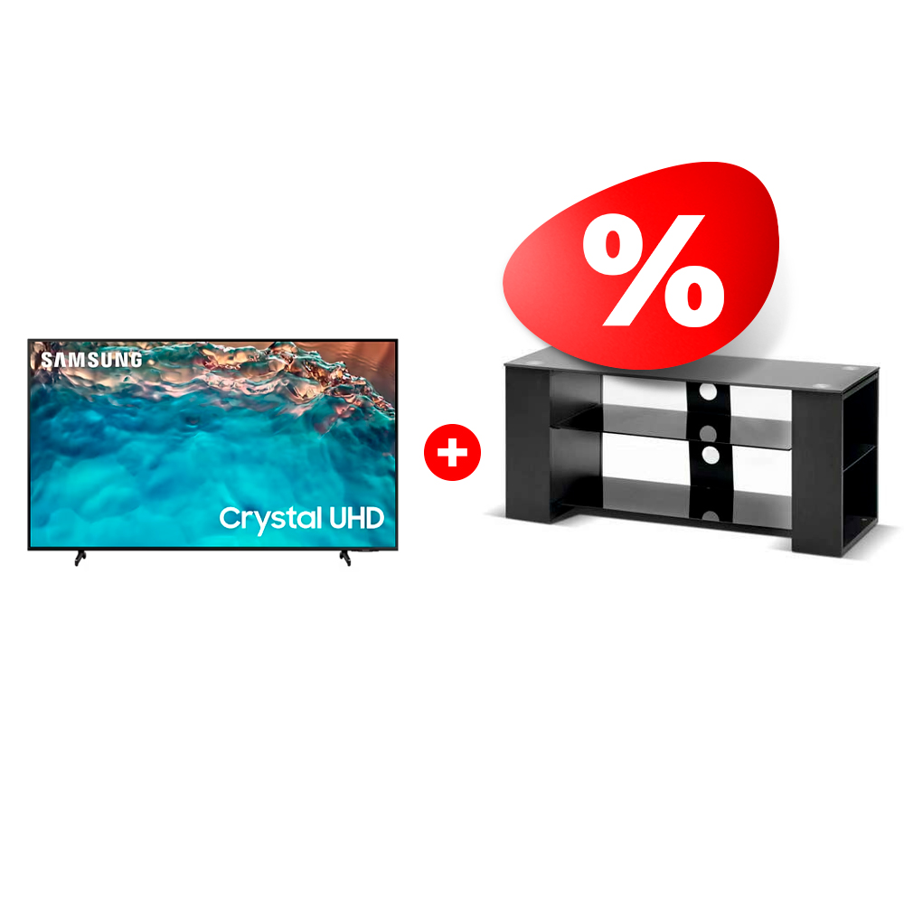 Жиынтық Mart сөресі Готика 42″ + LED TV Samsung  UE85BU8000UXCE 