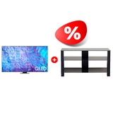 Комплект  ТВ тумба Mart Рим 46″ + QLED телевизор Samsung QE98Q80CAUXCE