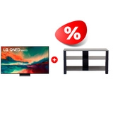 Комплект ТВ тумба Mart Рим 46″ + QNED телевизор LG 65QNED876RA