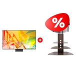 Комплект ТВ тумба Mart Плаза-Консоль 50″ + QLED телевизор Samsung QE55Q95TAUXCE 