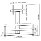 ТВ тумба Elenberg TP2003L - фото 2