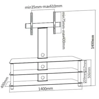 ТВ тумба Elenberg TP2003L