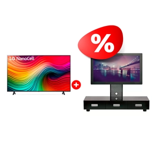 Жиынтық Mart сөресі Универсал 65″ + Nanocell телевизор LG 55NANO80T6A 