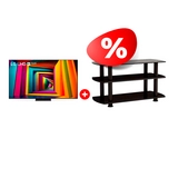 Комплект ТВ тумба Elenberg T3005 + LED телевизор LG 55UT91006LA 