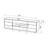 ТВ тумба Mart Караван 1800 - фото 3