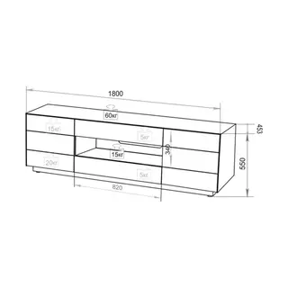 ТВ тумба Mart Караван 1800