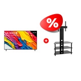 Комплект ТВ тумба ARG TP2003S 47″ + QNED телевизор LG 86QNED82A6B 