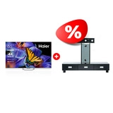Комплект ТВ тумба Mart Универсал 65″ + QLED телевизор Haier 65 S4 