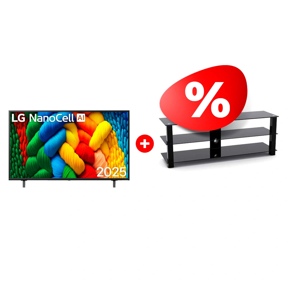 Жиынтық ARG сөресі T4004XL + LED телевизор LG 65NANO80A6B 