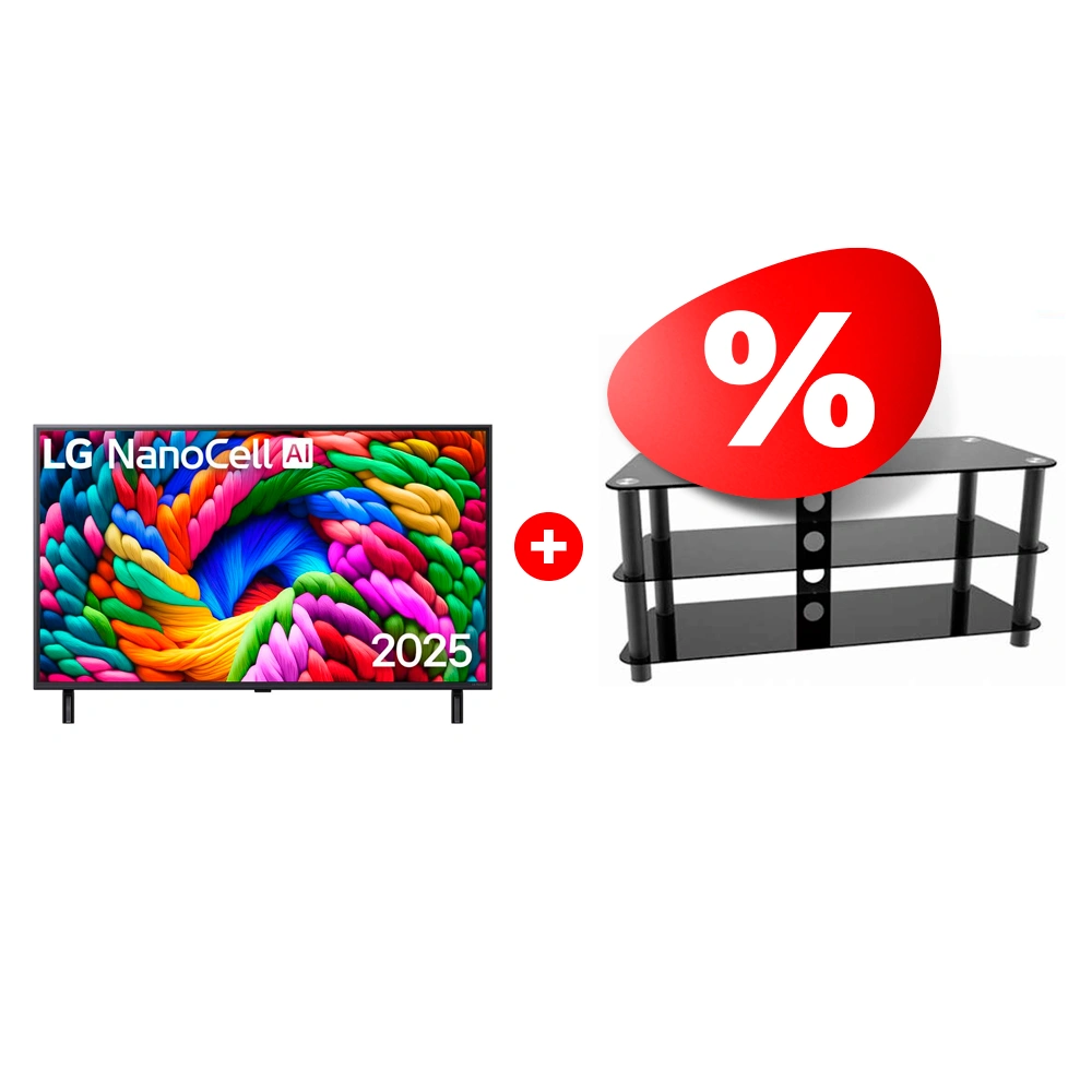 Жиынтық ARG сөресі TP2001M 50″ + LED теледидары LG 55NANO90A6B 