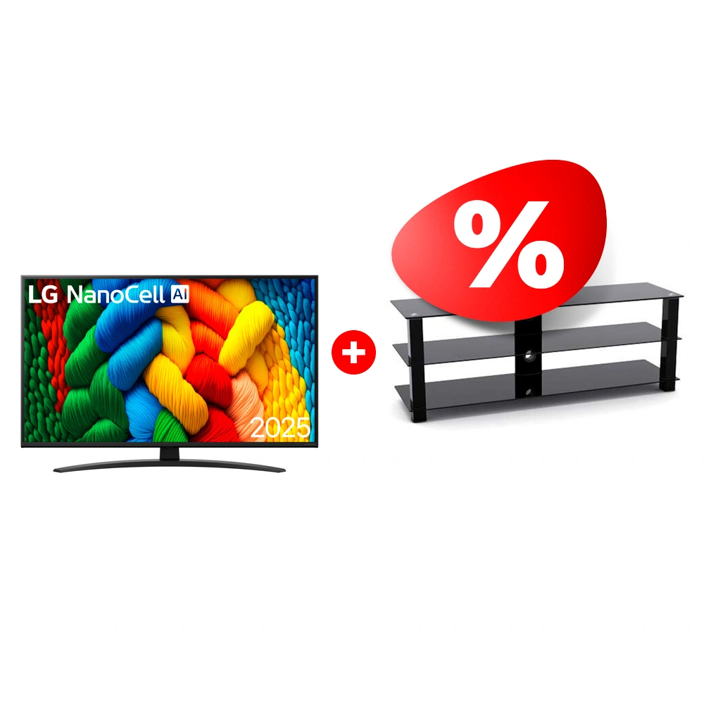 Жиынтық ARG сөресі T4004XL + LED телевизор LG 65NANO81A6A 