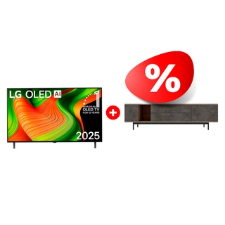 Жиынтық Mart сөресі Агат 1800 85″ + LG OLED теледидары OLED65B5RLA 