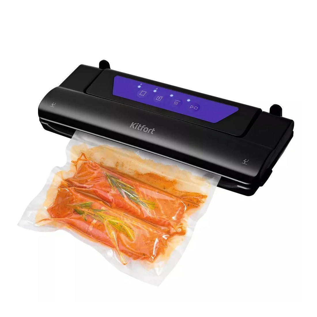 Вакууматор Kitfort КТ-1528-1 черно-фиолетовый КТ-1528-1