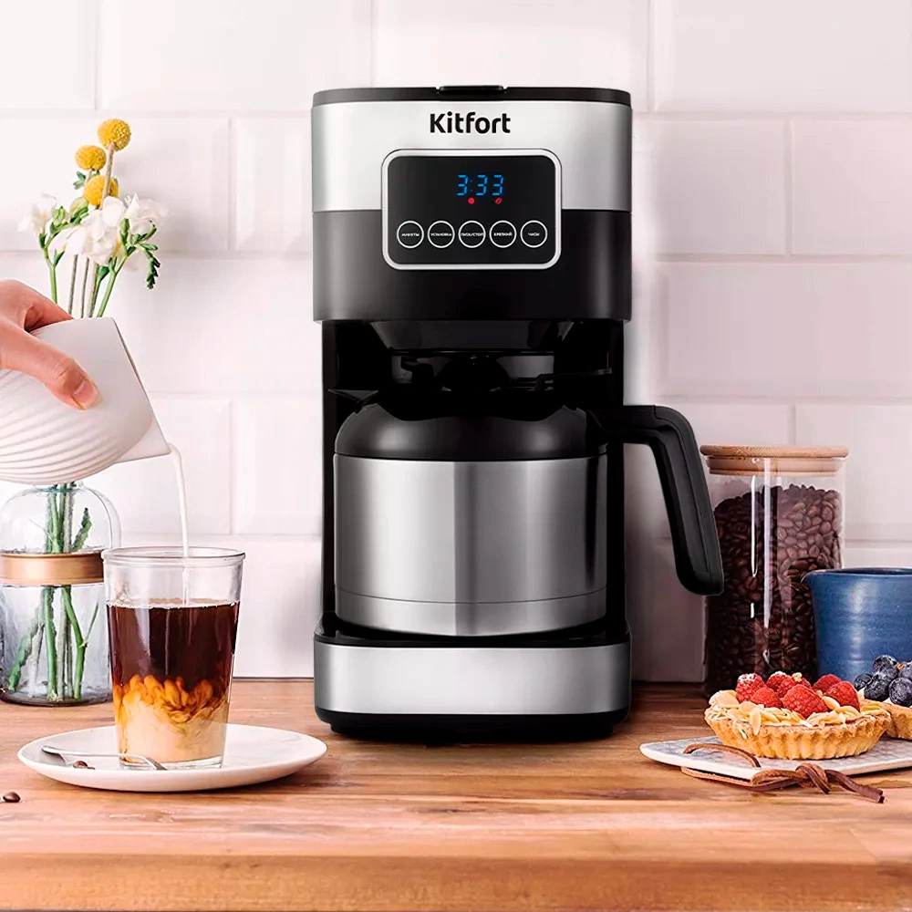 Кофеварка капельная Kitfort КТ-752  - фото 3