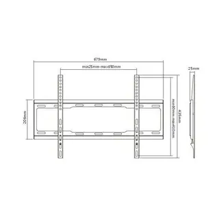 Кронштейн фиксированный Elenberg LP34-46F