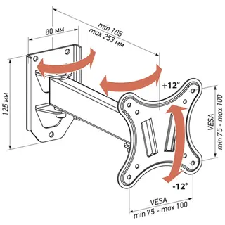 Vobix кронштейні VX 2903