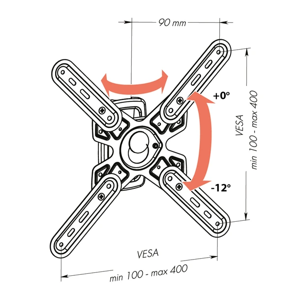 Кронштейн Vobix VX 4622 - фото 3