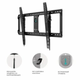 ONKRON кронштейн для телевизора 65"-100" наклонный, черный UT9 - фото 2