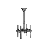 Кронштейн потолочный Brateck PLB-CE944-01SD для 2-х ТВ и мониторов, 32"-55" 