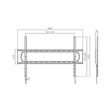 Кронштейн Brateck LP73-69F для ТВ, 60"- 120"  - фото 3