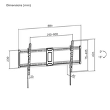Кронштейн наклонный ARG  LP81-48T - фото 2