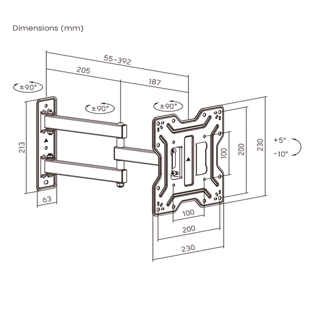 Кронштейн функциональный ARG LDA41-223 - фото 2