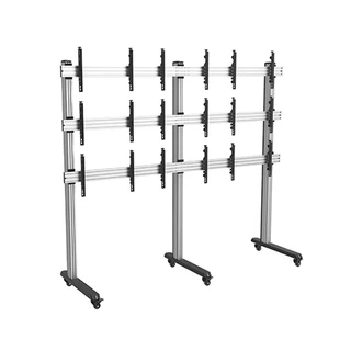 Стойка мобильная Brateck LVS02-946FW для видеостен 