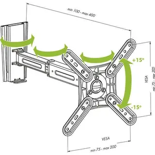 Кронштейн функциональный Hitechnic 2604B 17″ - 32″
