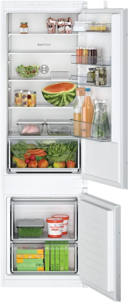 Встраиваемый холодильник Bosch KIV87NS306 White  Встраиваемый холодильник Bosch KIV87NS306 White