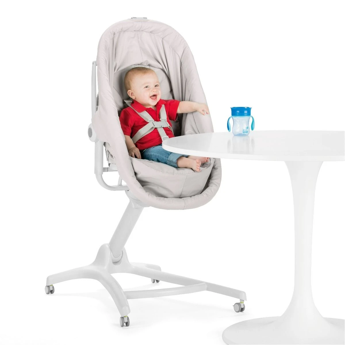 Кроватка-стульчик Chicco Baby Hug 4-в-1 Glacial - фото 11