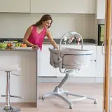 Кроватка-стульчик Chicco Baby Hug 4-в-1 Glacial - фото 6