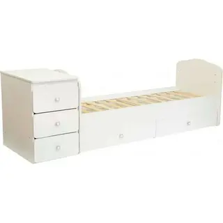 Кроватка-трансформер Фея 2100 (Белый)