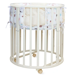 Кроватка-трансформер Incanto 9 в 1 Северная звезда слоновая кость 01-05574