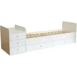 Кроватка-трансформер Фея 1100 (Белый) - фото 2