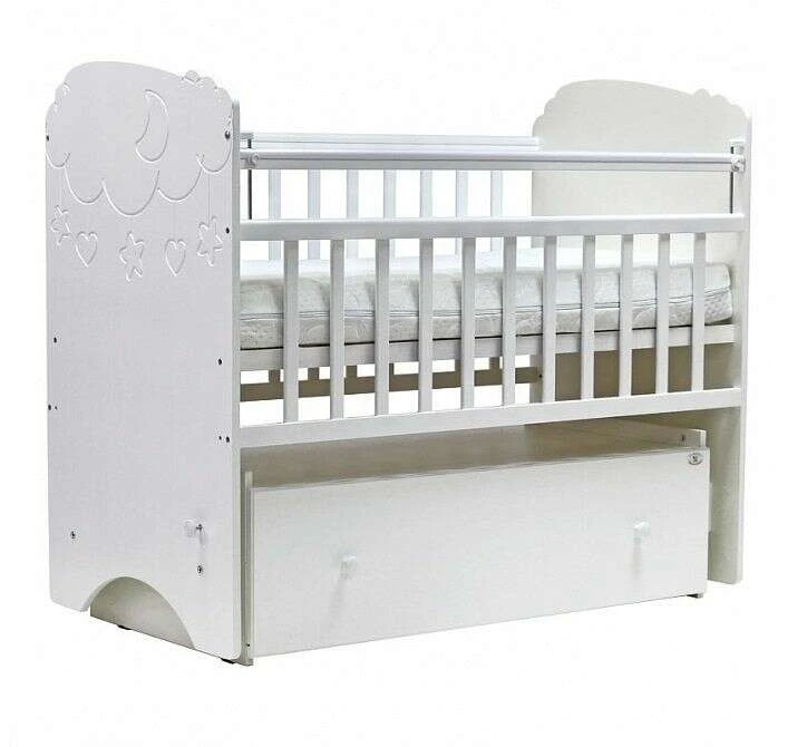 Кровать детская Топотушки Софья (Белый)