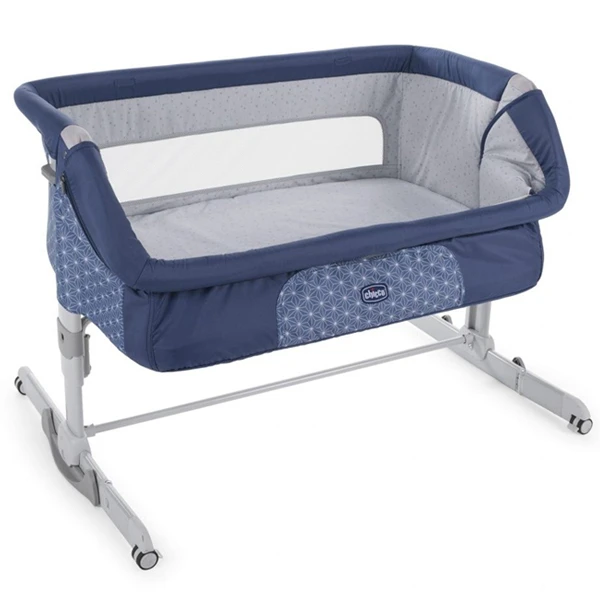 Кроватка-манеж Chicco Next2Me Dream Navy 0м+ - фото 5