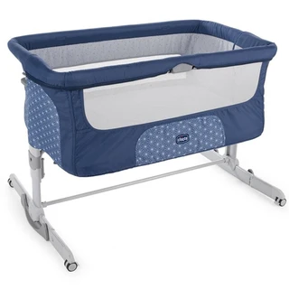 Кроватка-манеж Chicco Next2Me Dream Navy 0м+