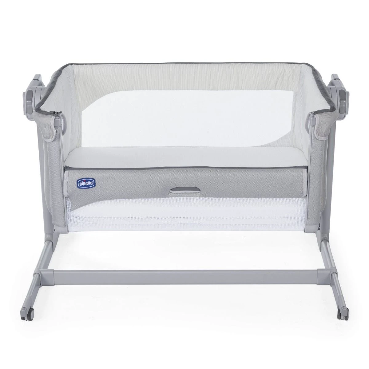 Кроватка-манеж  Chicco Next2Me Magic Cool Grey 0м+ - фото 3