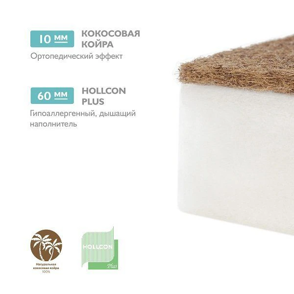 Детский матрас  Plitex Юниор Premium ЮП-119-01 - фото 4