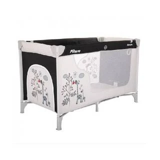 Манеж одноуровневый Pituso Florecita black