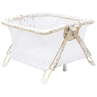 Манеж Фея Книжка Лесные друзья Бежевый